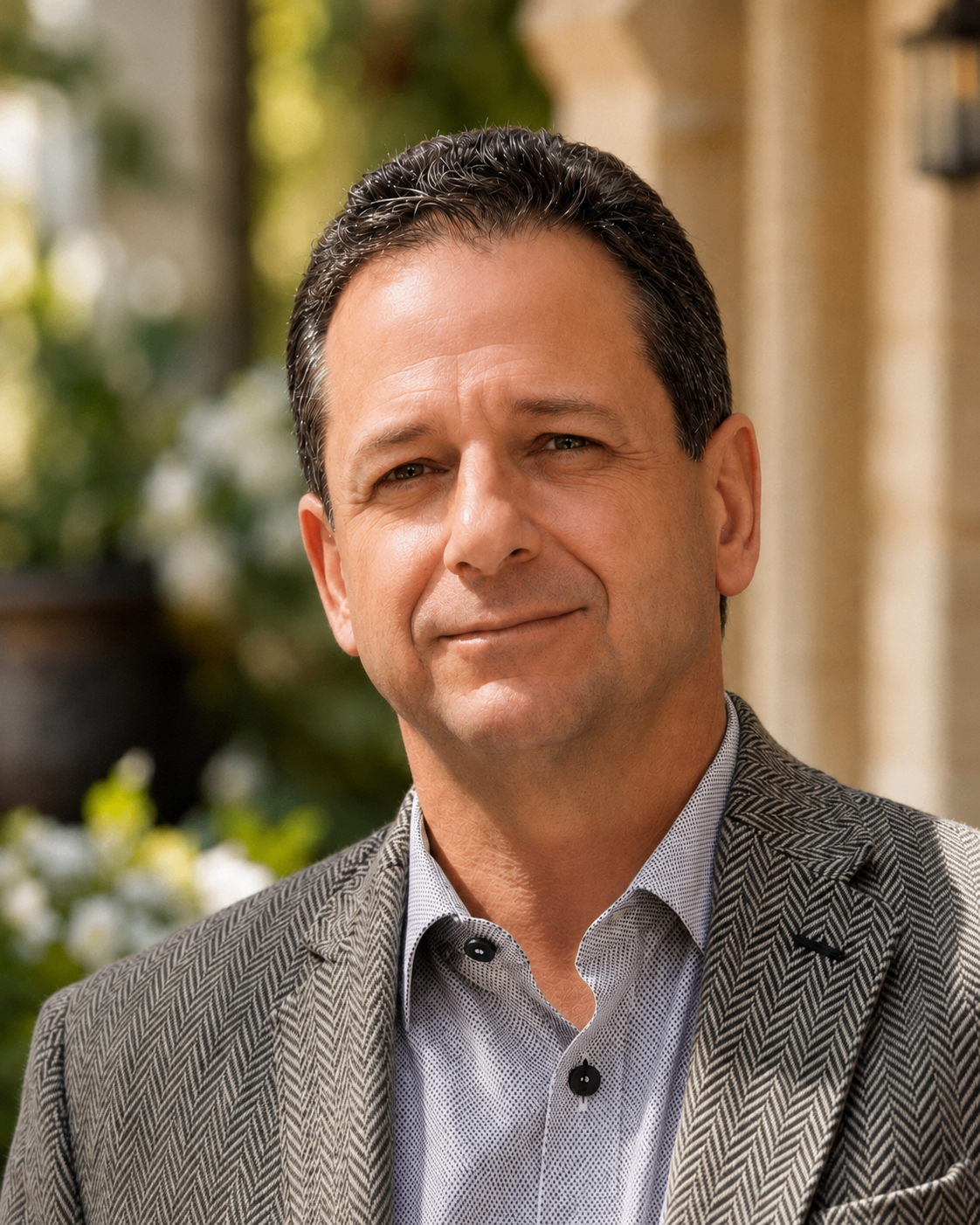 Professional headshot of Terry Curtis, Broker Associate at ERA Experts, in a herringbone blazer.